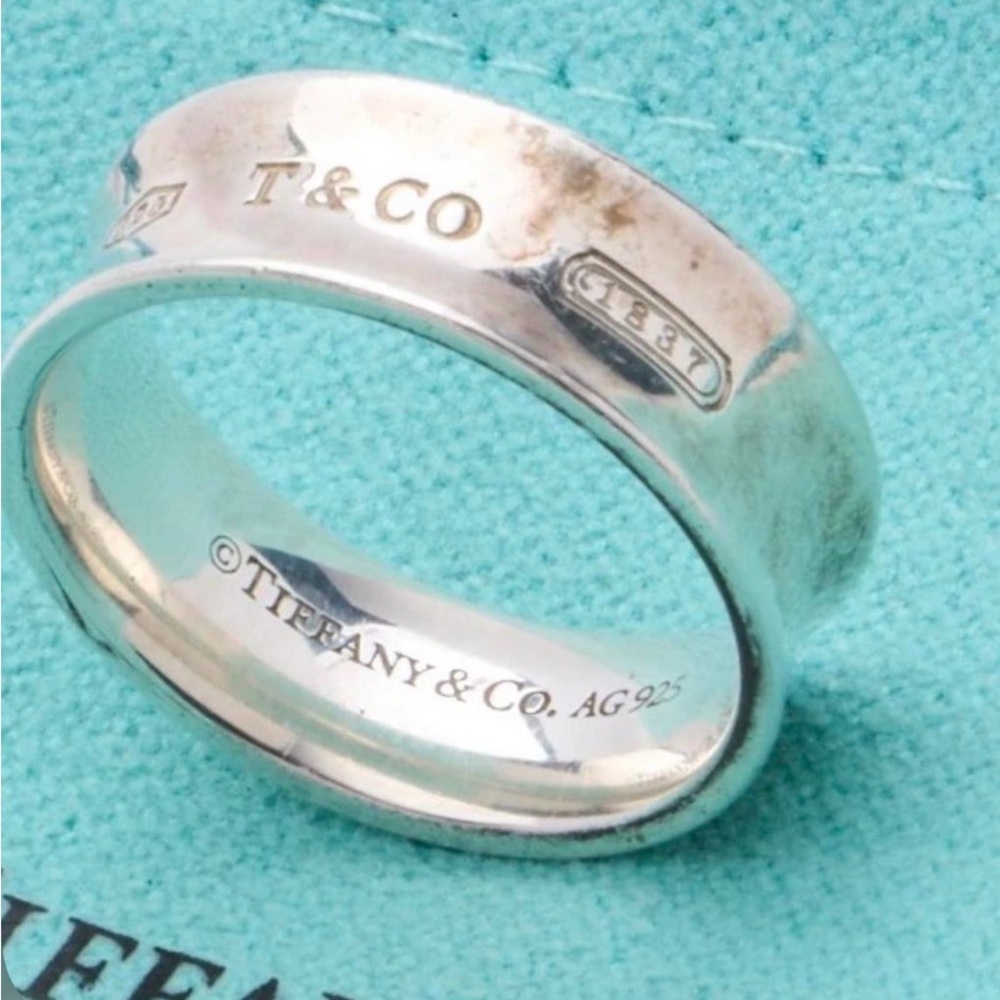 Tiffany & Co. Sterling Silver Band with Hallmarks - Silver
